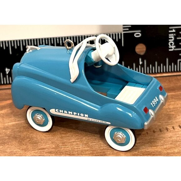 1994 HALLMARK KEEPSAKE ORNAMENT QX542-6 MURRAY CHAMPION KIDDIE CAR CLASSICS - Picture 8 of 10